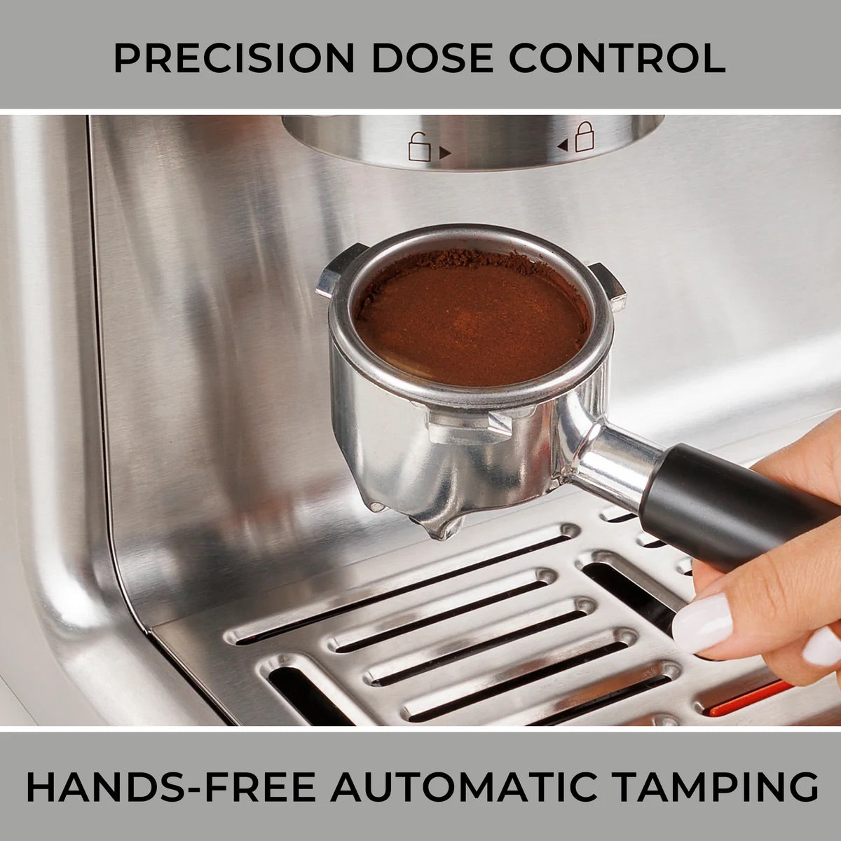 Kenmore Elite Auto-Tamping Espresso Machine With Grinder