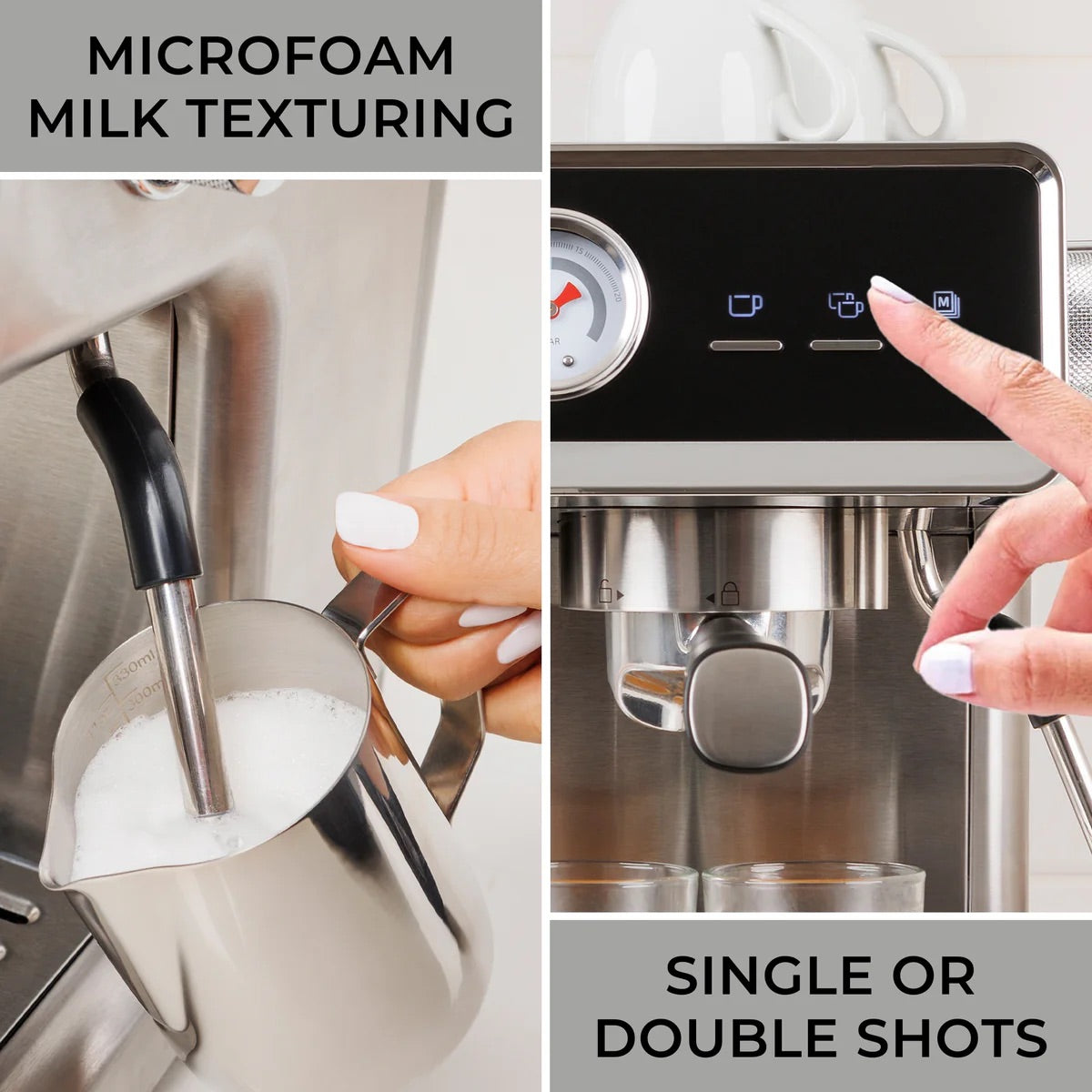 Kenmore Elite Auto-Tamping Espresso Machine With Grinder