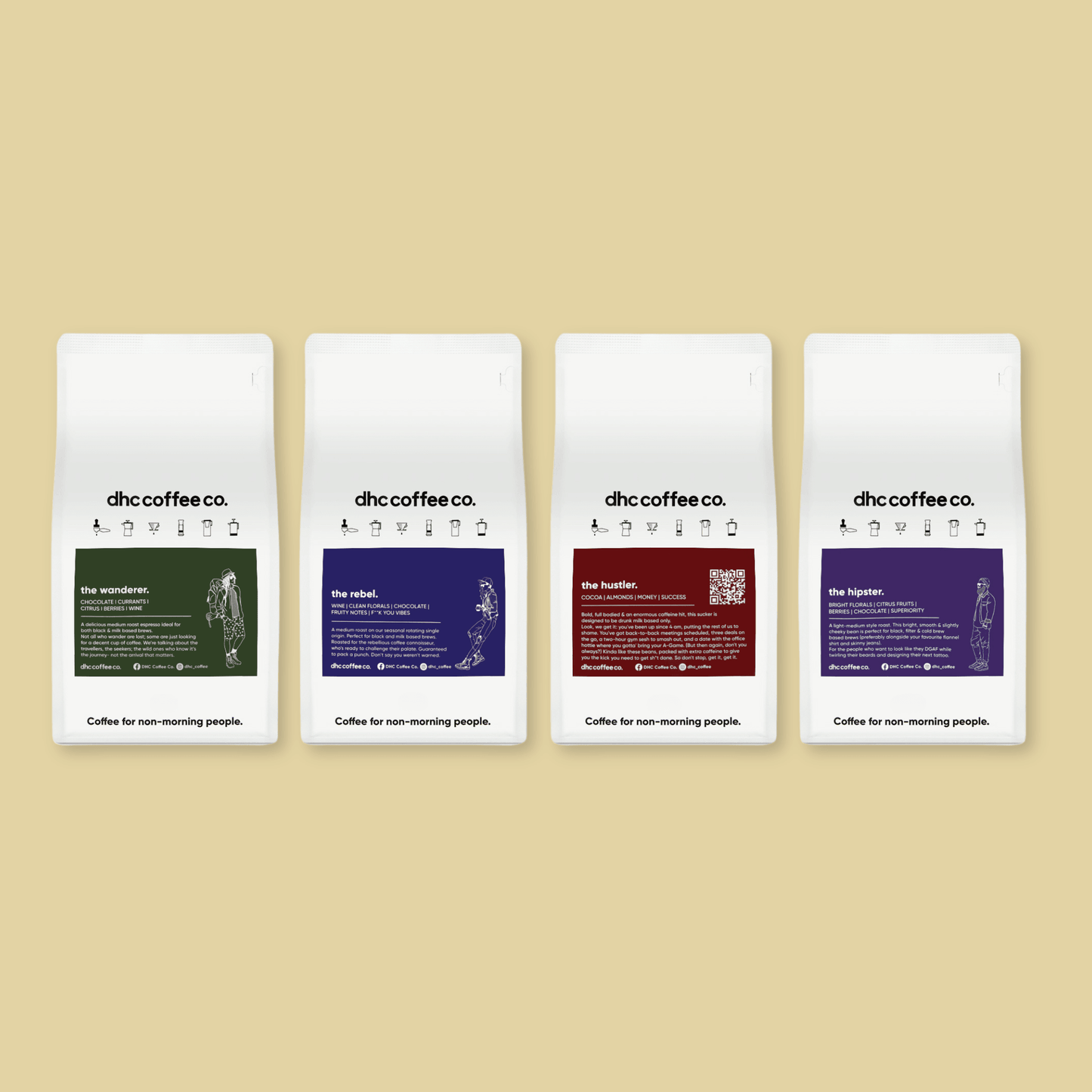 the trial pack. | Fresh Roasted Coffee Beans - dhc coffee co.