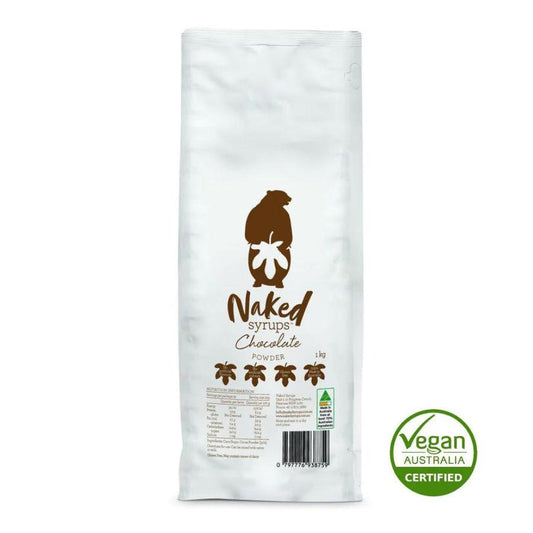 Naked Syrups Chocolate Powder 1 kg - dhc coffee co.
