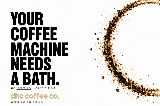 How to descale your home coffee machine.