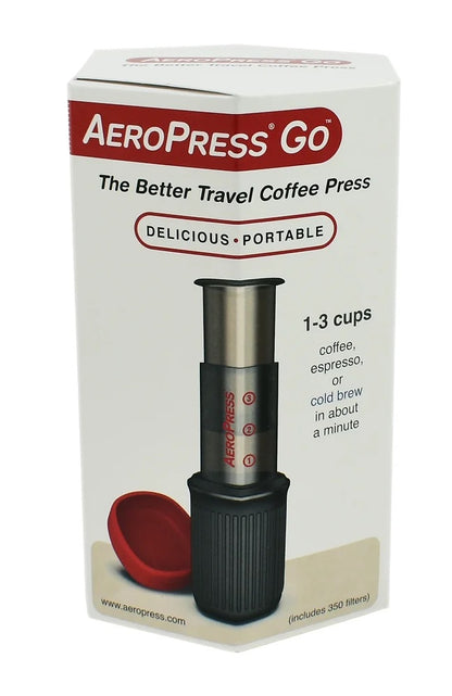 AeroPress Coffee Maker Go + 500g of the hipster coffee