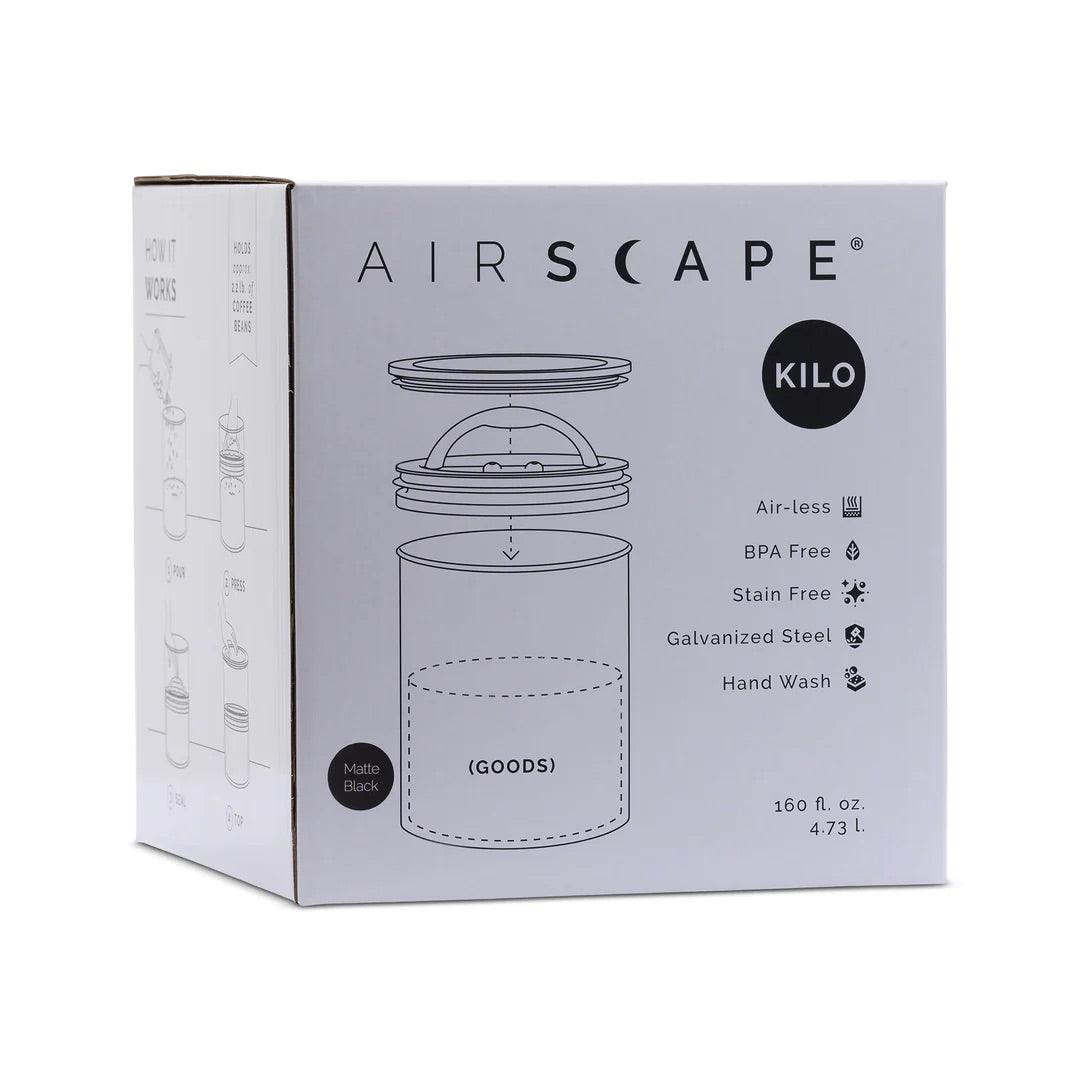 Airscape Kilo 8" Large Coffee Canister - 1kg - dhc coffee co.