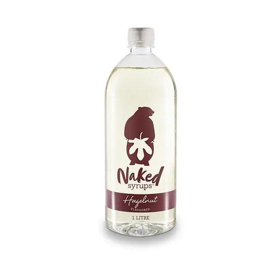 Naked Syrups Hazelnut Flavouring 1Ltr - dhc coffee co.