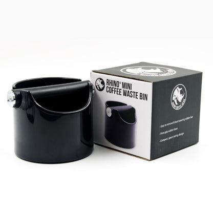 Rhino Mini Waste Coffee Bin - Black