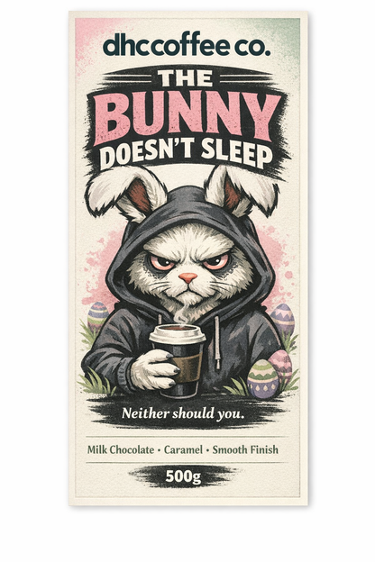 the bunny doesn't sleep. |  limited numbers get in quick