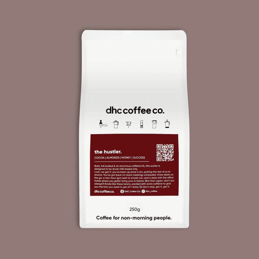 the hustler. | Fresh Roasted Coffee Beans - dhc coffee co.
