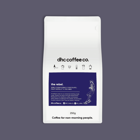 the rebel. | Fresh Roasted Coffee Beans - dhc coffee co.